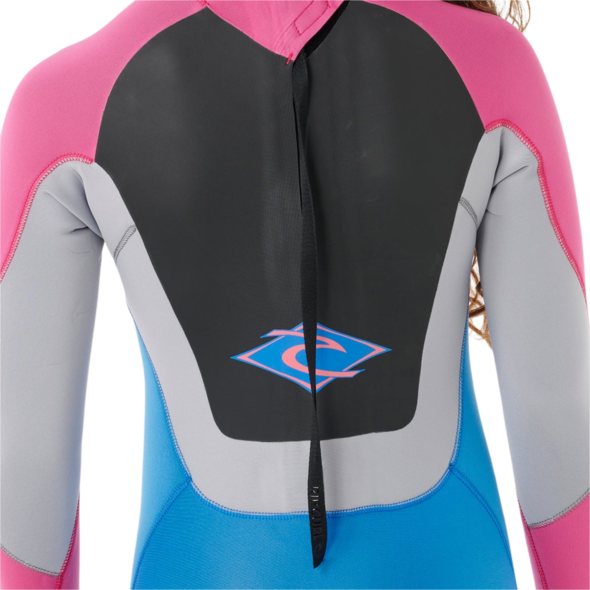 2026 Rip Curl Junior Omega 4/3mm Back Zip Wetsuit 13OBFS - Pink